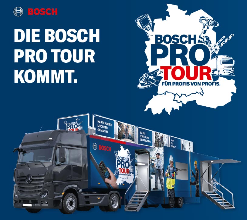 Bosch Pro Tour  Welt Der Baustoffe Onlineshop